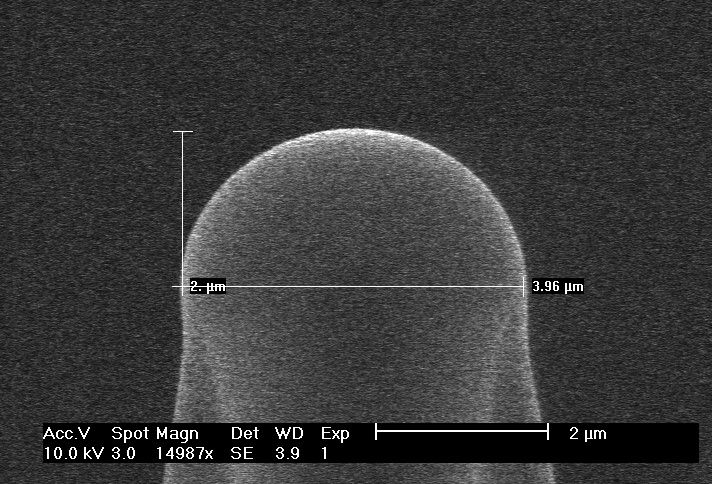 Sphere AFM tip NANOSENSORS™ Special Developments List (SDL)